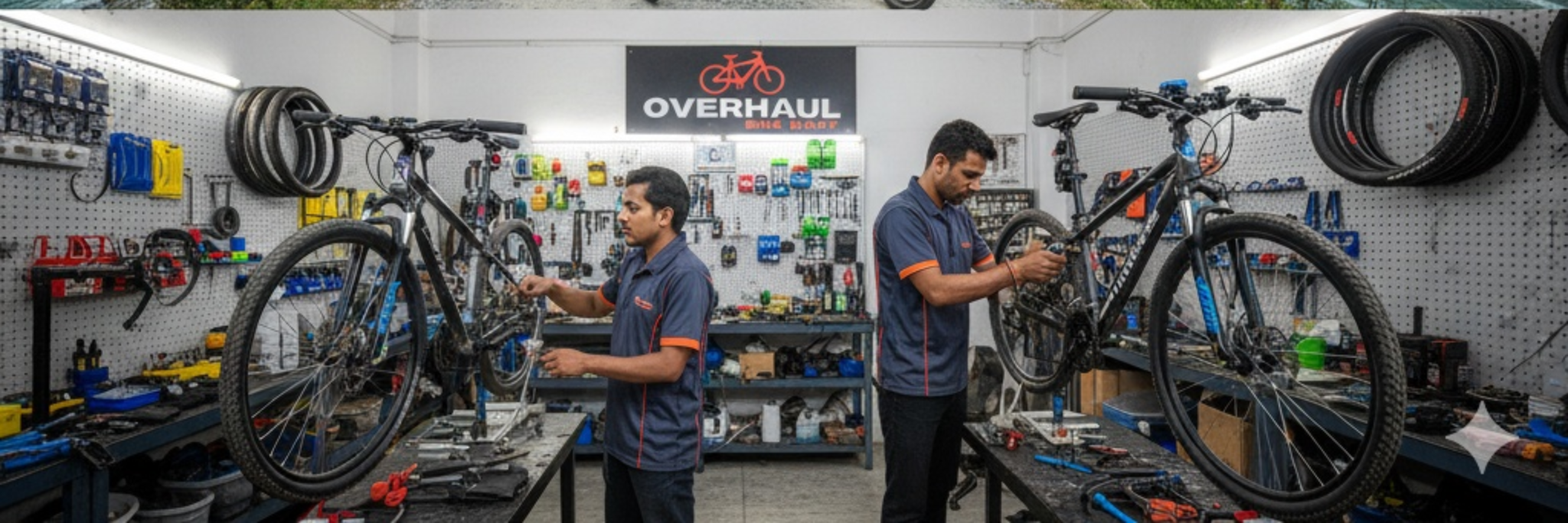 mechanics servicing cycles